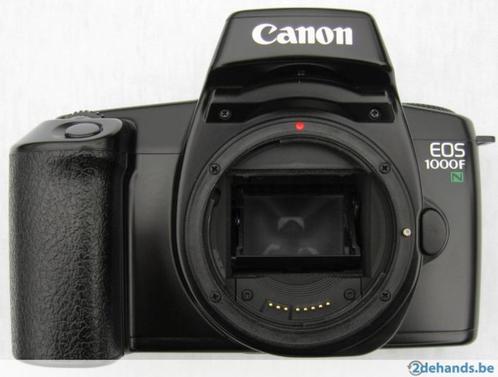 Canon EOS 1000Fn body only / zonder lens - analoog, Audio, Tv en Foto, Fotocamera's Analoog, Zo goed als nieuw, Spiegelreflex