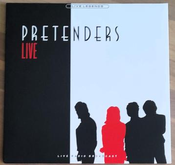 THE PRETENDERS Live Radio Broadcast 1980 LP clear vinyl