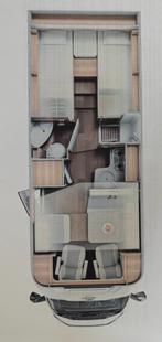 Stacaravan van 2022 tot 15000 km, Carado T447 Clever edition, Caravans en Kamperen, Mobilhomes, Vloeistofverwarming, Luifel, Particulier