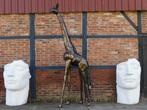 Giraffe Zola - 290 cm - Handgemaakt en Uniek, Tuin en Terras, Ophalen of Verzenden, Metaal