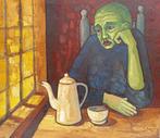 modern schilderij FR MULLIE, Antiek en Kunst, Kunst | Schilderijen | Modern, Ophalen