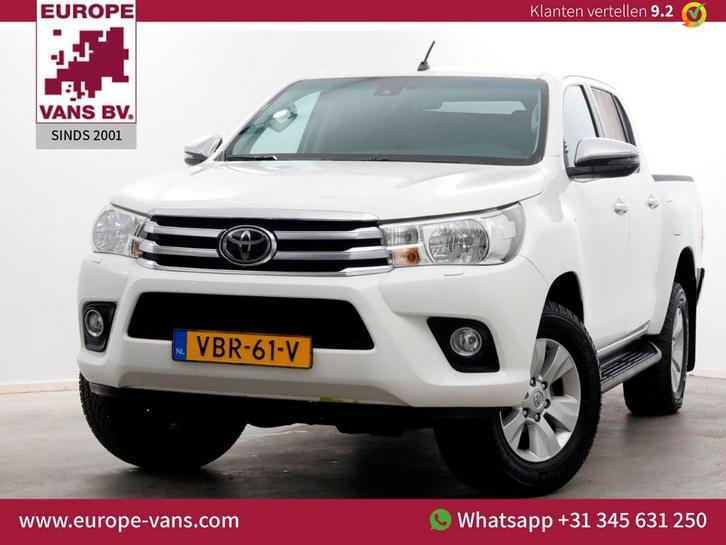 Toyota HiLux 2.4 D-4D-F 150pk E6 4WD 4x4 Double Cab Automaat, Auto's, Bestelwagens en Lichte vracht, Bedrijf, 4x4, ABS, Centrale vergrendeling