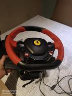 Stuur en pedalen Ferrari xbox, Games en Spelcomputers, Spelcomputers | Xbox | Accessoires, Ophalen, Zo goed als nieuw