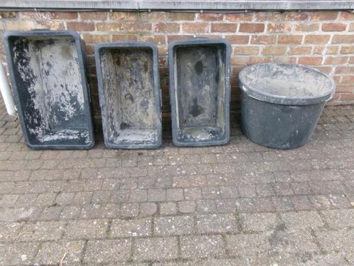 mortelkuipen ( 4 stuks), Doe-het-zelf en Bouw, Metselstenen, Zo goed als nieuw, Ophalen of Verzenden