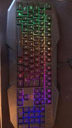 gaming keyboard GXT 100% + RGB, Consoles de jeu & Jeux vidéo, Enlèvement, Utilisé, GXT