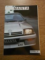 Brochure de l'Opel Manta, Livres, Autos | Brochures & Magazines, Envoi, Opel
