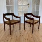 2 fauteuils Carimate de Vico Magistretti pour Cassina, Antiquités & Art, Enlèvement