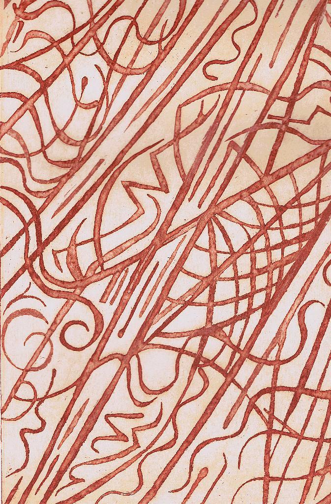 etsen, abstract, gehandtekend., Antiquités & Art, Art | Eaux-fortes & Gravures, Enlèvement ou Envoi