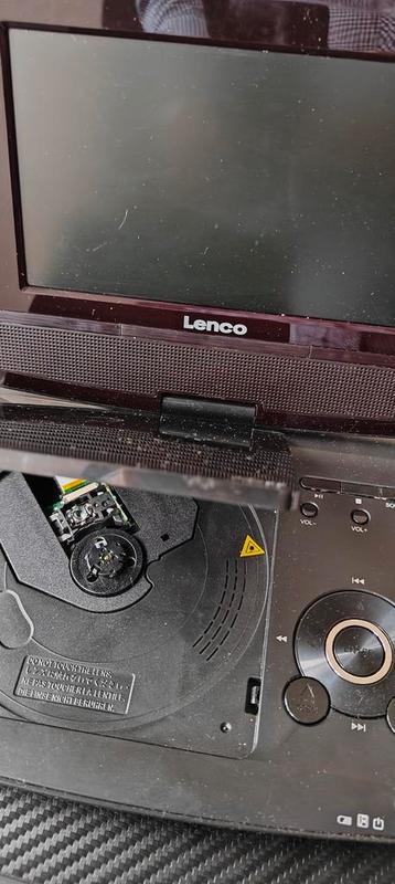 Lenco DVP-737 draagbare dvd-speler - 7 inch 360-scherm