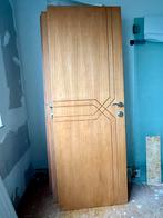 Portes en chêne (4), Enlèvement, Moins de 80 cm, Bois, 200 à 215 cm