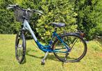 Blauwe Kalkhoff damesfiets maat M (51cm)- 24 versnellingen, Fietsen en Brommers, Ophalen, Zo goed als nieuw, Versnellingen