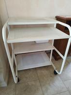 Computertafel, Ophalen, Met wielen, Gebruikt, Bureau
