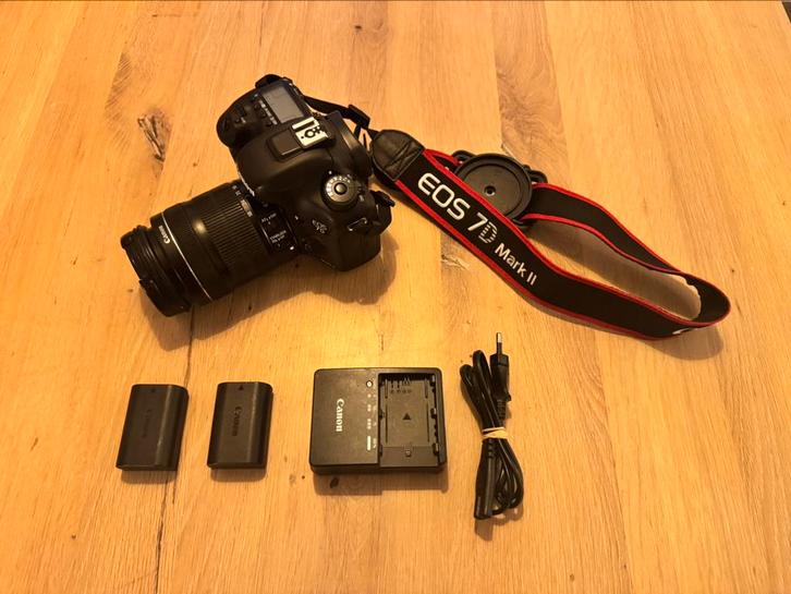 Canon EOS 7D Mark II, Audio, Tv en Foto, Fotocamera's Digitaal, Zo goed als nieuw, Canon, Ophalen