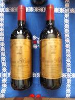 2 bouteilles vin rouge marquis de saint-estéphe année 1983, Frankrijk, Nieuw, Ophalen of Verzenden, Rode wijn