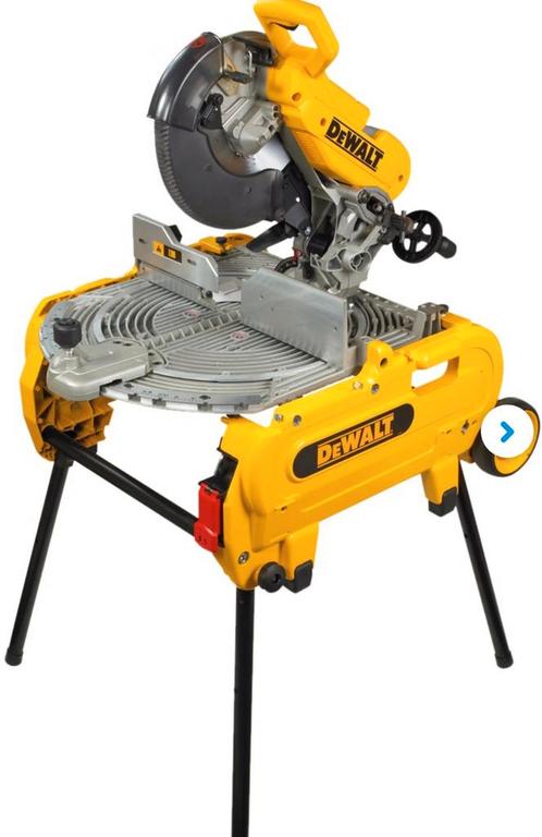 DEWALT D27107XPS-QS afkort-, verstek- en tafelzaag 305mm, Doe-het-zelf en Bouw, Gereedschap | Zaagmachines, Nieuw, Afkortzaag