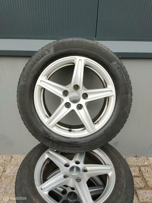 Banden: Audi Winterbanden 205/60 R16 H 92 H Continental04925, Auto-onderdelen, Overige Auto-onderdelen, Gereviseerd, Ophalen of Verzenden