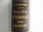 Bagarre sur la succession de Marie-Henriette - Wiener - 1906, Livres, Histoire nationale, Utilisé, Enlèvement ou Envoi