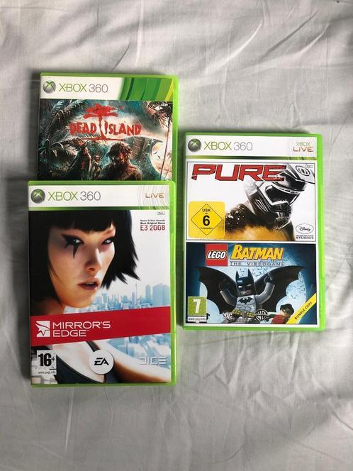 Lot de jeux Xbox 360, Games en Spelcomputers, Games | Xbox 360, Gebruikt, Avontuur en Actie, 1 speler, Vanaf 7 jaar, Ophalen of Verzenden
