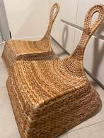 2 Rotan schommelstoelen, Ophalen, Zo goed als nieuw