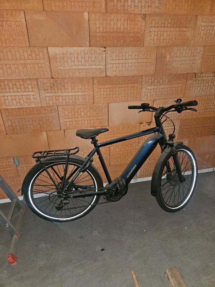 Elektrische fiets, Vélos & Vélomoteurs, Vélos électriques, Comme neuf, Autres marques, 55 à 59 cm, 50 km par batterie ou plus