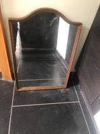 Oude caféspiegel, Antiek en Kunst, Ophalen, Rechthoekig, Minder dan 50 cm, Minder dan 100 cm