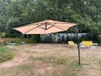 Zweefparasol 2m40, Tuin en Terras, Ophalen, Gebruikt, 2 tot 3 meter, Zweefparasol