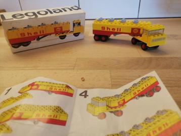 Shell Truck Lego 621, 100 % compleet , 1970 beschikbaar voor biedingen
