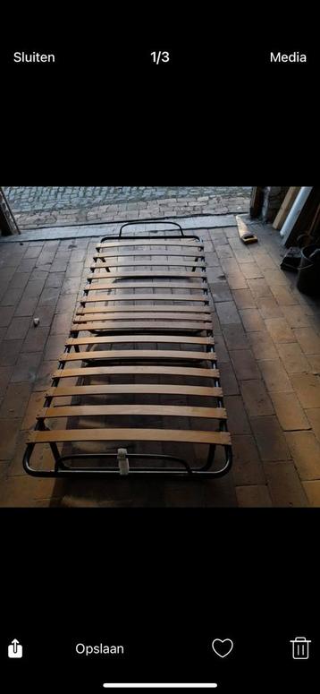 Plooi bedje, 90 cm, Une personne, Enlèvement, Utilisé