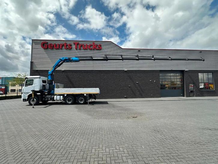 Mercedes-Benz Arocs 3351 963-2-E 6X4 KIPPER / TIPPER + PALFI, Auto's, Vrachtwagens, Te koop, ABS, Airconditioning, Centrale vergrendeling