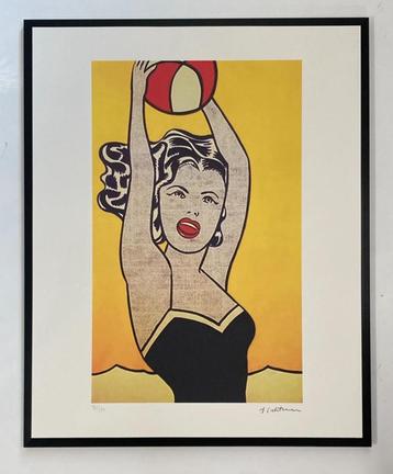 Roy Lichtenstein: lithografie verkocht ingelijst beschikbaar voor biedingen