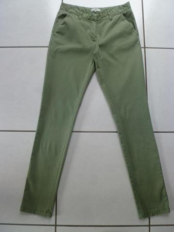 Groene chino CKS - maat 34 - perfecte staat