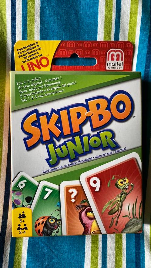 Skip Bo Junior - vanaf 5 jaar, Hobby & Loisirs créatifs, Jeux de société | Jeux de cartes, Comme neuf, Enlèvement ou Envoi