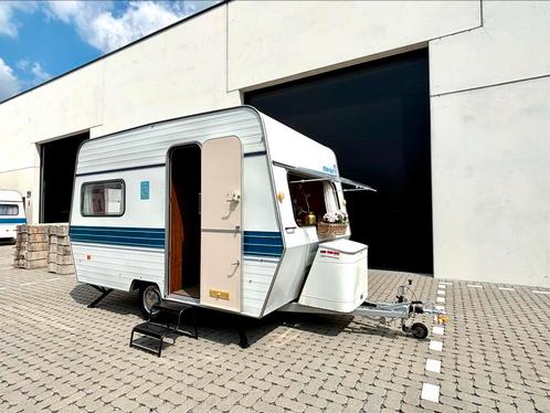 MOOIE KNAUS CARAVAN TE KOOP, Caravans en Kamperen, Caravans, Bedrijf, tot en met 4, 500 - 750 kg, Knaus, Gascomfoor, Lichtmetalen velgen