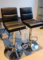 Tabourets de bar, Huis en Inrichting, 2 krukken, Ophalen, Leer