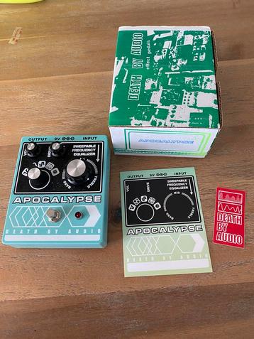 Death by audio Apocalypse fuzz distortion fender vox gibson, Enlèvement ou Envoi, Comme neuf