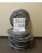 Cable électrique 3G2.5mm2 type XVB, 50m 55€, Braine Le Comte, Doe-het-zelf en Bouw, Elektriciteit en Kabels, Ophalen, Nieuw, Kabel of Snoer