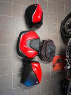 3 Originele koffers + zakken Ducati Multistrada 2024, Motoren, Ophalen