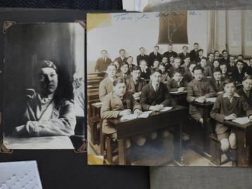 Studentenpet Leuvense schoolleraar 2 foto België  beschikbaar voor biedingen