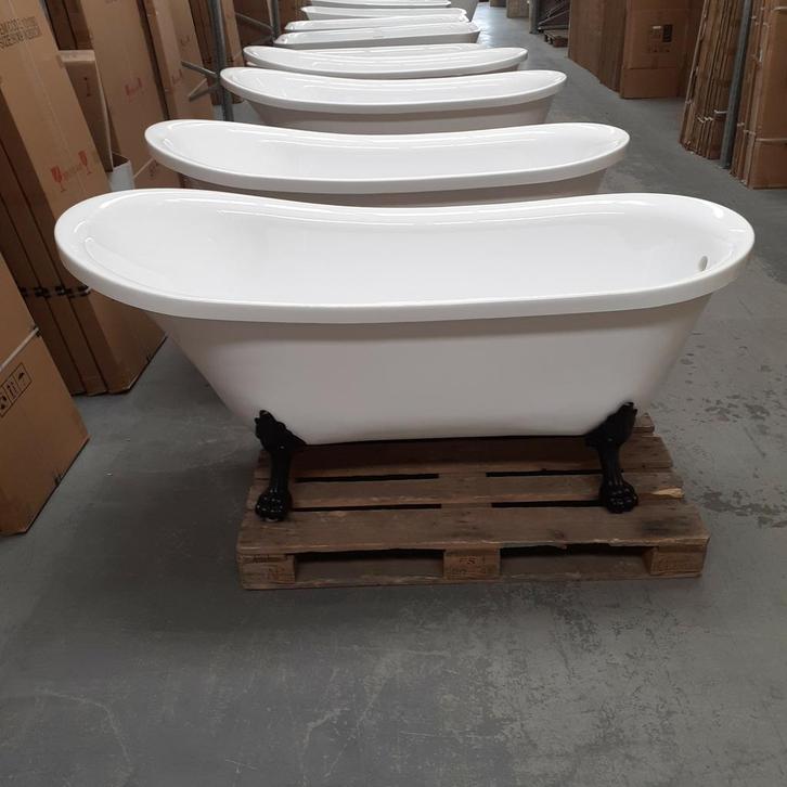 UITVERKOOP! Klassiek bad op pootjes, Wit, 170cm, Nr207, Huis en Inrichting, Woonaccessoires | Overige, Nieuw, Ophalen of Verzenden