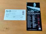 Jasper Steverlinck Night Prayer @Bozar 2018 concertticket, Ophalen, Gebruikt