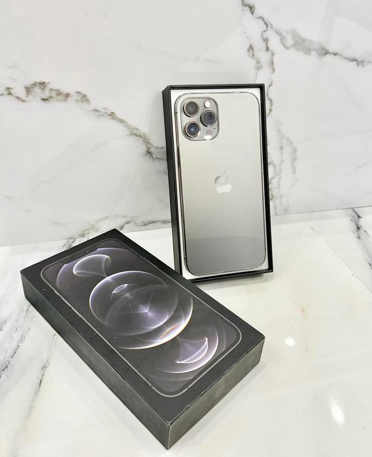 iPhone 12 Pro Max, Graphite, 256GB batterie 100%, Télécoms, Téléphonie mobile | Apple iPhone, Utilisé, 256 GB, iPhone 12 Pro Max