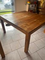 Table teck 140 x 140 cm, Maison & Meubles, Enlèvement, Comme neuf, Teck