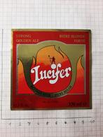 Bieretiket Lucifer Strong Golden ale, Verzamelen, Biermerken, Ophalen of Verzenden, Nieuw