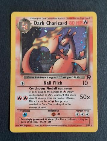 Pokemon kaart Dark Charizard 4/82 beschikbaar voor biedingen