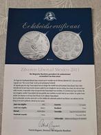 Zilveren libertad Mexico 2011 + certificaat, Ophalen of Verzenden