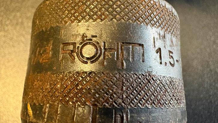 Mandrin de foreuse ROHM, Bricolage & Construction, Outillage | Pièces de machine & Accessoires, Utilisé, Enlèvement ou Envoi