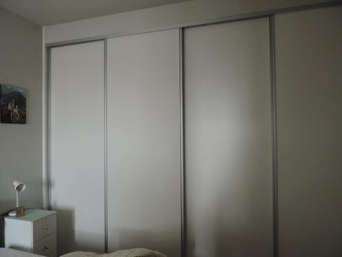 Plakkaat, Huis en Inrichting, Kasten | Kleerkasten, Gebruikt, 200 cm of meer, 200 cm of meer, 50 tot 75 cm, Met deur(en), Met plank(en)