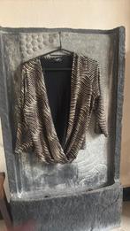 Goud en zwart topje. Sisters point maat M, Kleding | Dames, Ophalen, Zo goed als nieuw, Maat 38/40 (M), Zwart
