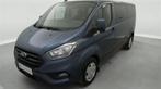 Ford Transit Custom 2.0 TDCi 130cv L1H1 8pl. CARPLAY / CAMER, Auto's, Ford, 4 cilinders, Blauw, Diesel, 5 deurs