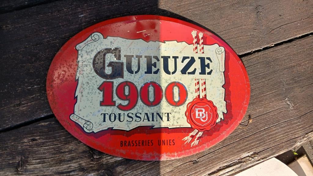 reclamebord Geuze, Collections, Enlèvement ou Envoi